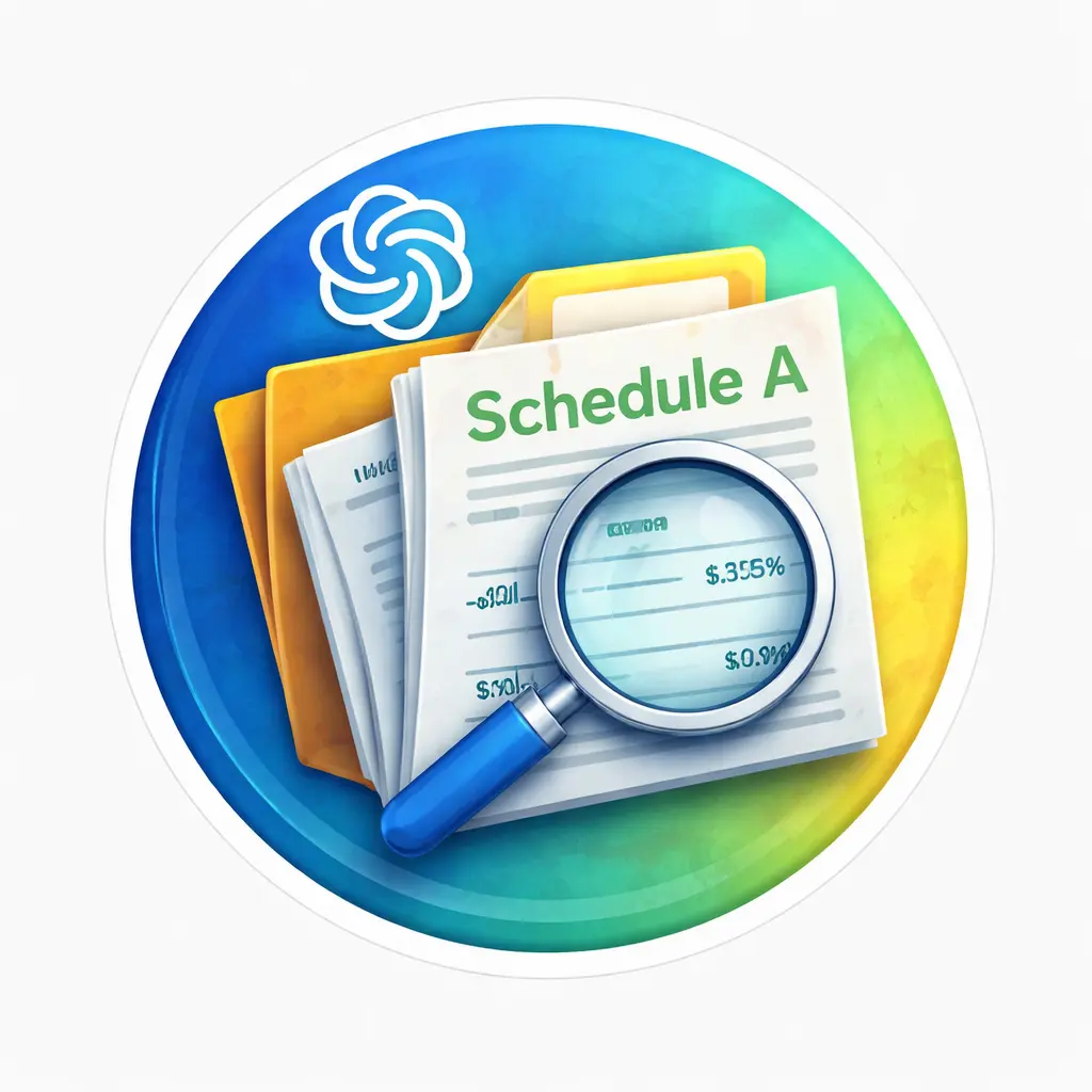 Schedule A Field Extraction Skill Logo